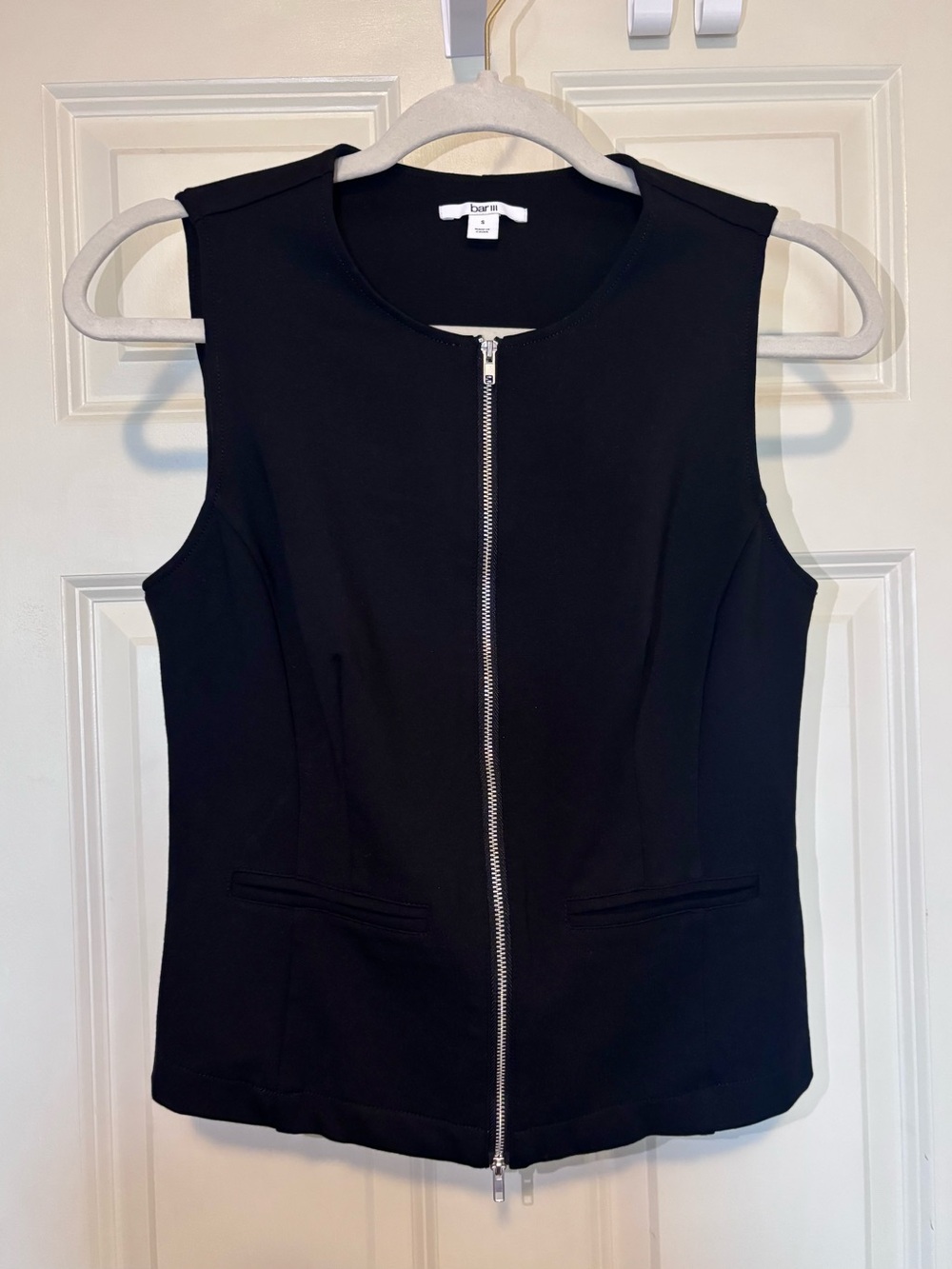Bar III Sleeveless Zip-Front Vest
